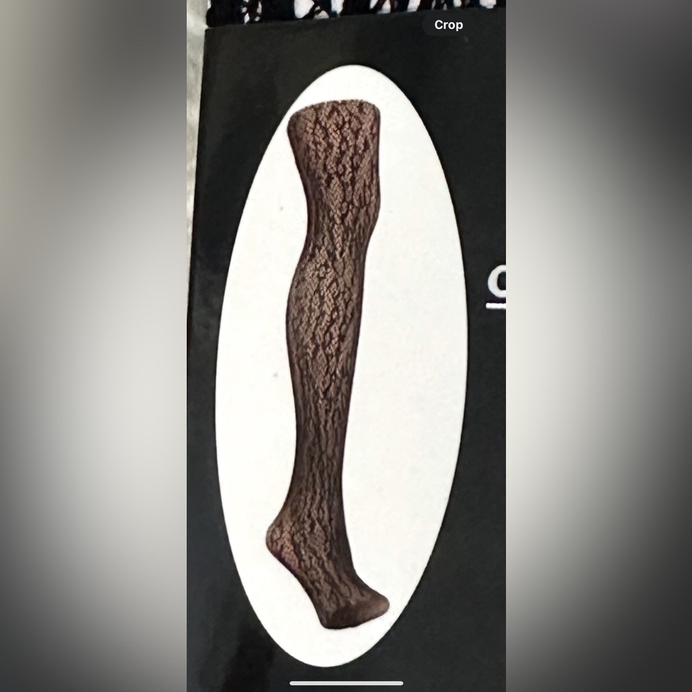 CHATTIES LEGWEAR “OPEN WORK TIGHTS” Fishnet designed Pantyhose